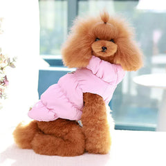 Dog Winter Coat Vest - Padded Jacket for Small Dogs & Cats