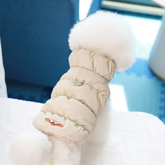 Dog Winter Coat Vest - Padded Jacket for Small Dogs & Cats