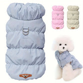 Dog Winter Coat Vest - Padded Jacket for Small Dogs & Cats