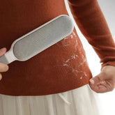 Double-Sided Pet Hair Remover Brush – Manual Lint Roller for Furniture, Car Seats & Clothing