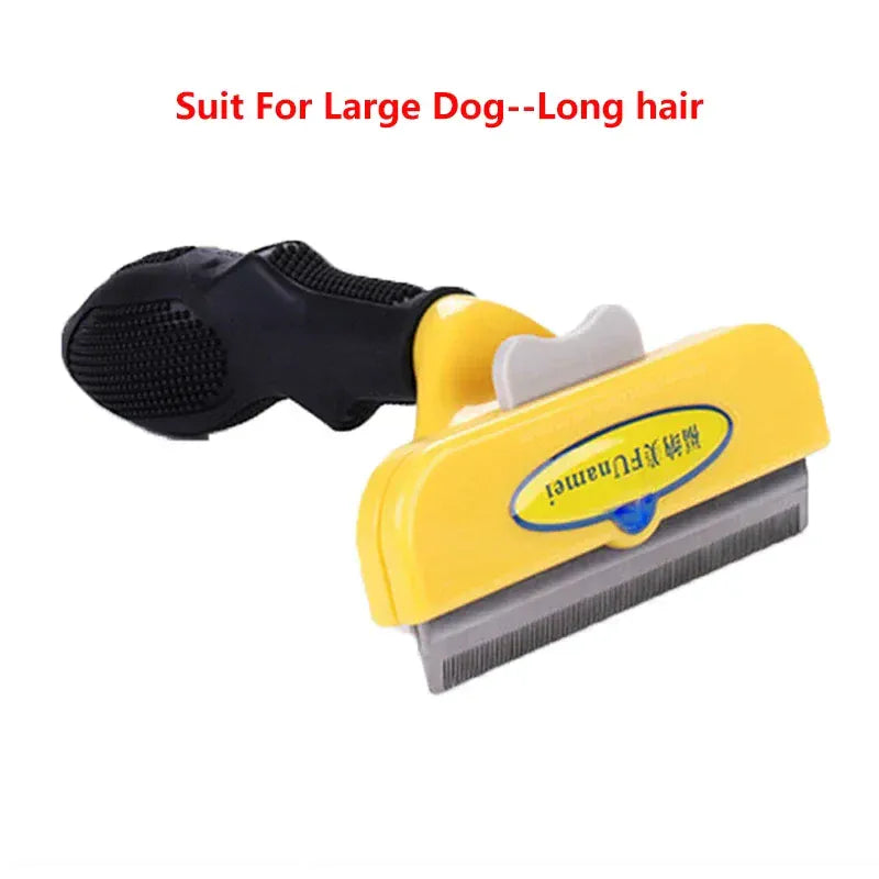Dual-Sided Pet Grooming Brush - Hair Removal Comb for Cats & Dogs