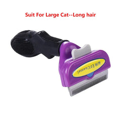 Dual-Sided Pet Grooming Brush - Hair Removal Comb for Cats & Dogs