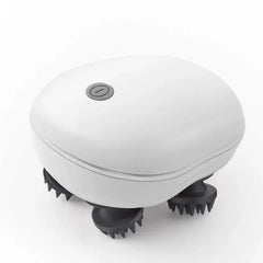 Electric Pet Massager - 4 Rotating Head Massage Tool for Cats & Dogs