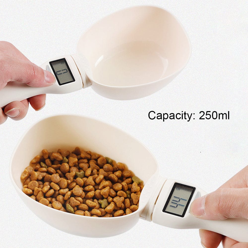 Electronic Pet Food Scale Spoon - Digital Measuring Cup with LED Display