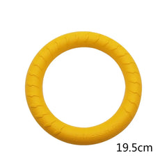 EVA Dog Ring Toy - Floating Chew Resistant Flyer & Puller