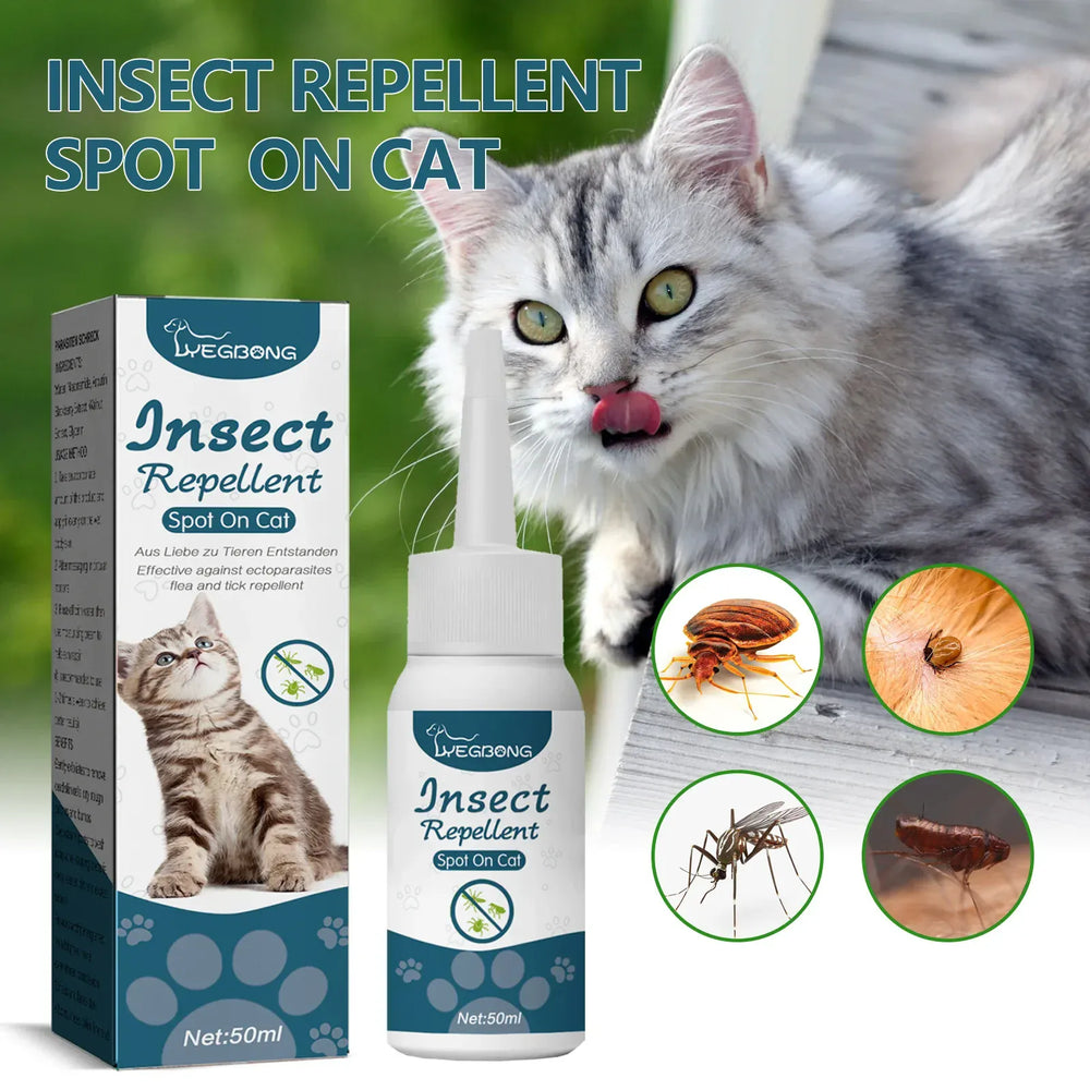 Flea & Tick Drops for Dogs & Cats - Monthly Prevention Treatment & Control