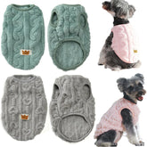 Fleece Warm Dog Vest — Soft Cozy Plush Winter Sleeveless Sweatshirt for Small & Medium Dogs and Cats