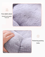 Flower Soft Pet Bed - Winter Warm Cat Dog Cushion Breathable Thicken Mat