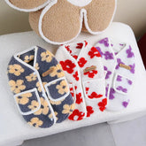Full Print Flower Pet Vest – Autumn & Winter Fashion Dog Coat | Cozy Two-Legged Puppy Cardigan for Small Dogs