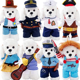 Funny Animal Costume for Dogs & Cats – Hooded Sweatshirt Outfit for Halloween & Cosplay