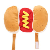 Funny Hot Dog Costume for Dogs & Cats | Halloween Sausage Pet Outfit | Cute Dachshund Halloween Dress-Up Pet Apparel
