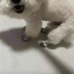 Glowing Dog Shoes & Collar - LED Night Safety Lights for Walking Pet