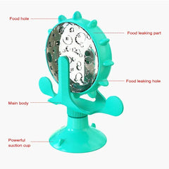 Interactive Treat Dispenser - Slow Feeder Puzzle Toy for Cats Small Dogs IQ