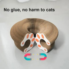 Kitty Kurlz Accordion Cat Toy - Magic Organ Scratcher with Bell Balls