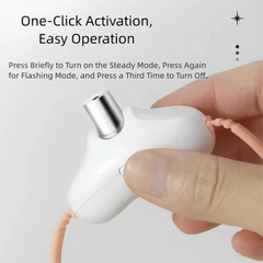 LED Cat Collar with Laser - Automatic Pet Safety Light with Interactive Toy