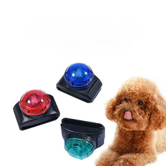 LED Luminous Safety Pendant - Night Visibility Pet Light for Collars