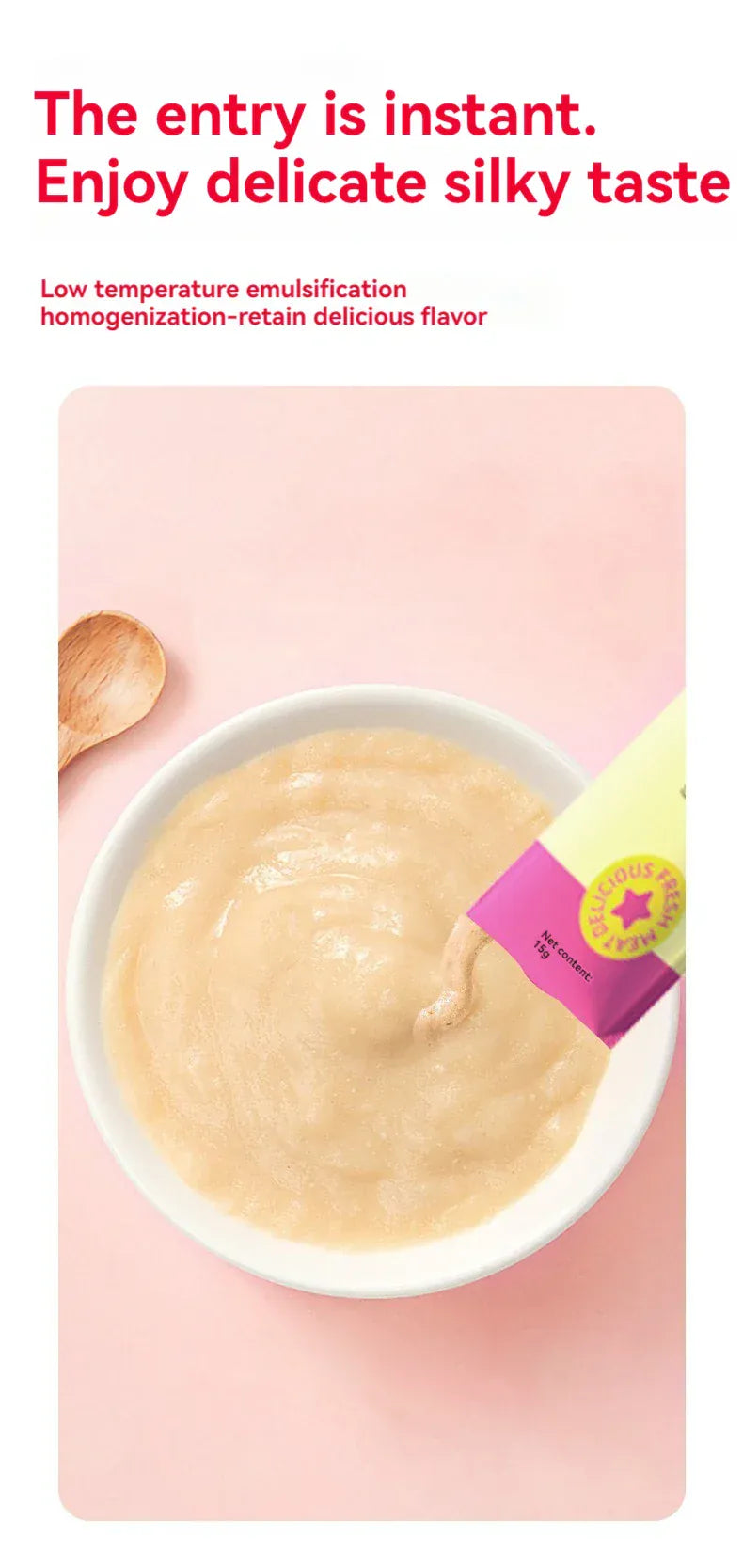 Liquid Cat Treats 15g - Tuna & Chicken Creamy Wet Snack Pouches