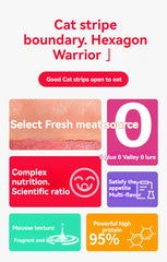 Liquid Cat Treats 15g - Tuna & Chicken Creamy Wet Snack Pouches