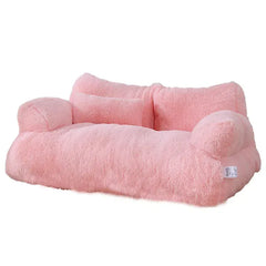 Luxury Cat Bed Sofa – Winter Warm Plush Pet Nest for Small Dogs & Cats