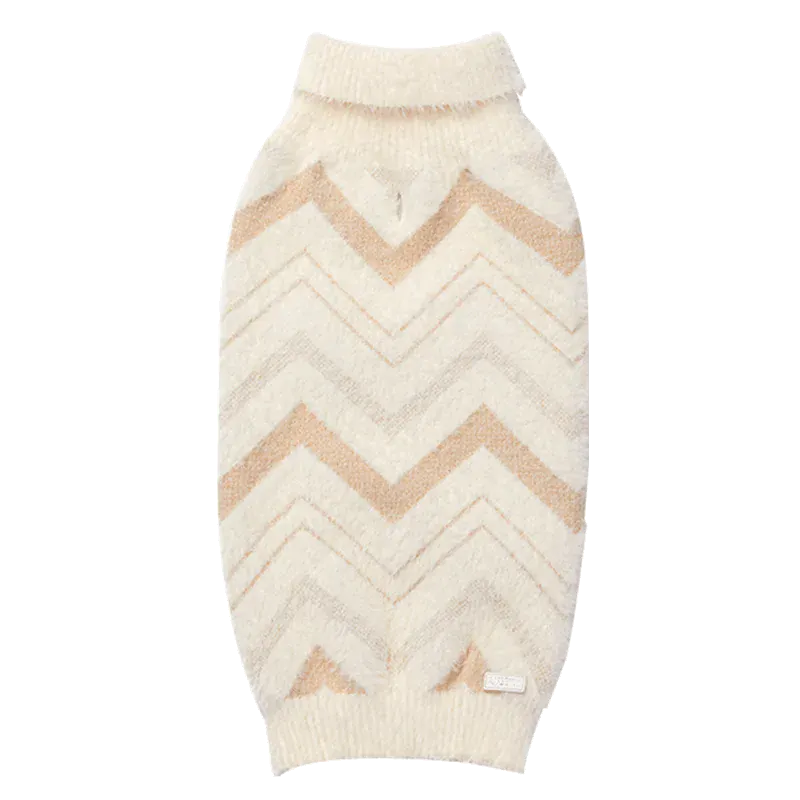 Luxury Dog Sweater - Thick Warm Removable Apparel for Small & Medium Dogs