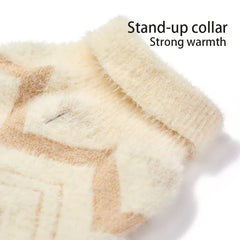Luxury Dog Sweater - Thick Warm Removable Apparel for Small & Medium Dogs