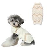 Luxury Dog Sweater - Thick Warm Removable Apparel for Small & Medium Dogs