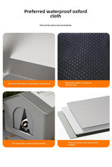 Outdoor Cat House Waterproof - Winter Warm Pet Cave Bed Foldable Washable