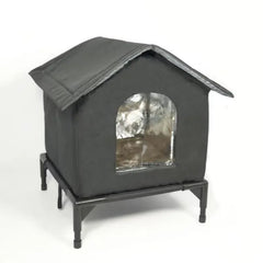 Outdoor Waterproof Cat & Dog House – Winter Warm Pet Cave Sleeping Bed