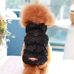 Padded Winter Dog Coat - Soft Warm Jacket for Small Breeds