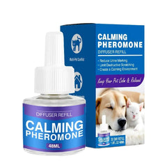 Pet Calming Diffuser 48ml - Stop Scratching & Peeing from Anxiety