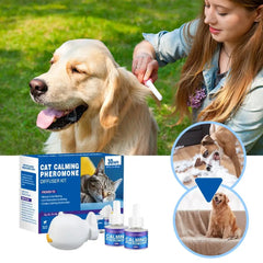 Pet Calming Diffuser 48ml - Stop Scratching & Peeing from Anxiety