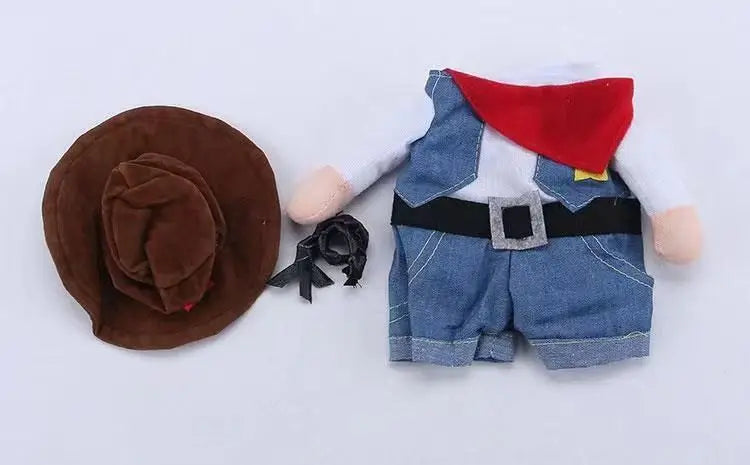 Pet Cosplay Costume - Police, Nurse & Doctor Outfits for Cats & Small Dogs