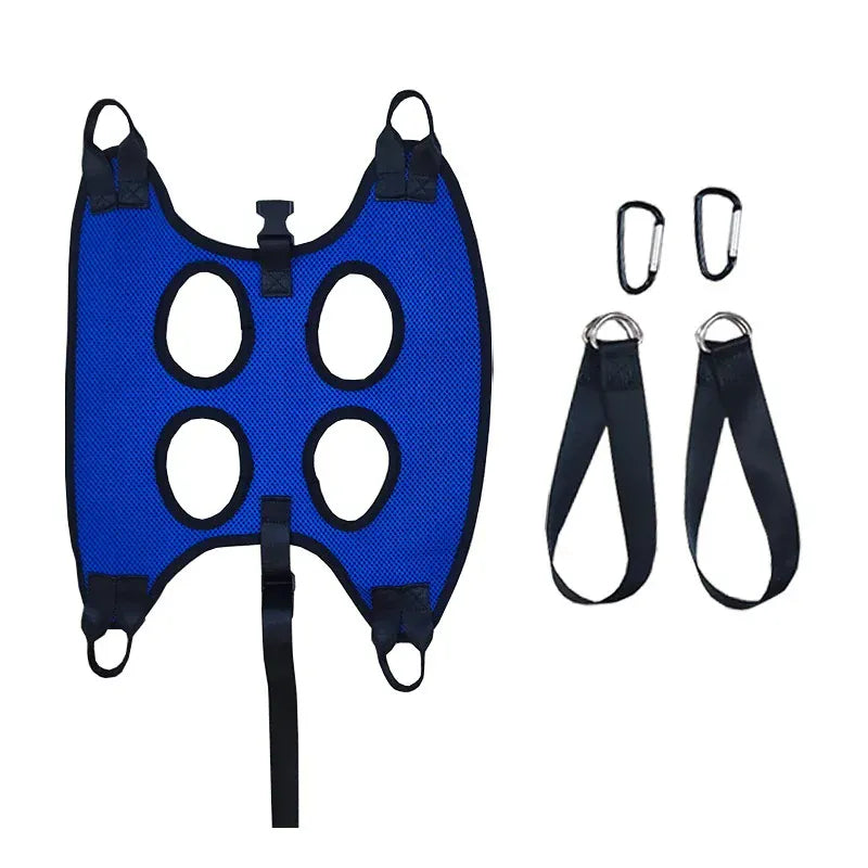 Pet Grooming Hammock - Nail Trimming Restraint Bag with Safety Straps