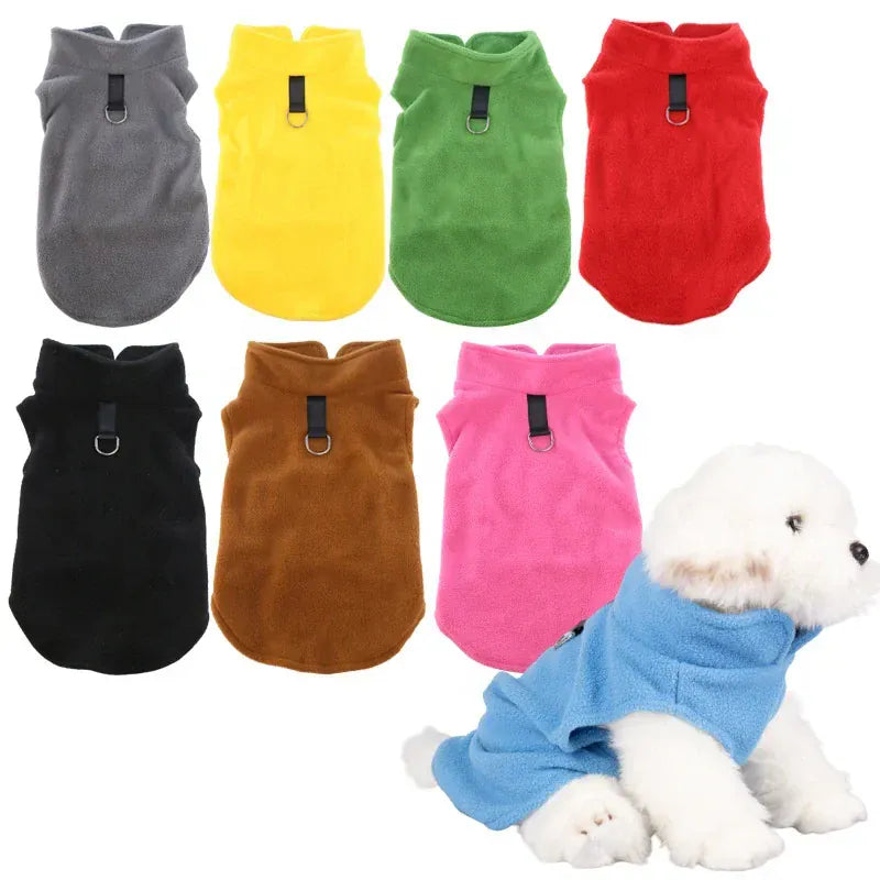 Pet Vest - Thickened Polar Fleece Jacket for Dogs & Cats