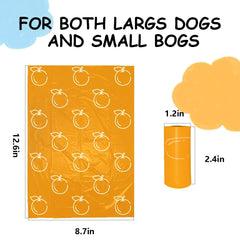 Photodegradable Dog Poop Bags - Scented Leak Proof Pet Waste Bags