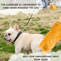 Photodegradable Dog Poop Bags - Scented Leak Proof Pet Waste Bags