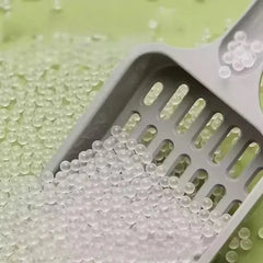 Semi-Closed Splashproof Cat Litter Box - Removable Easy Clean Pet Toilet