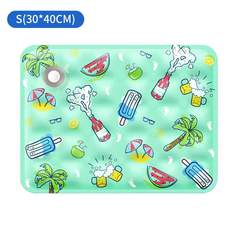 Summer Cooling Gel Mat for Dogs & Cats - Ice Cushion Pet Cooling Blanket