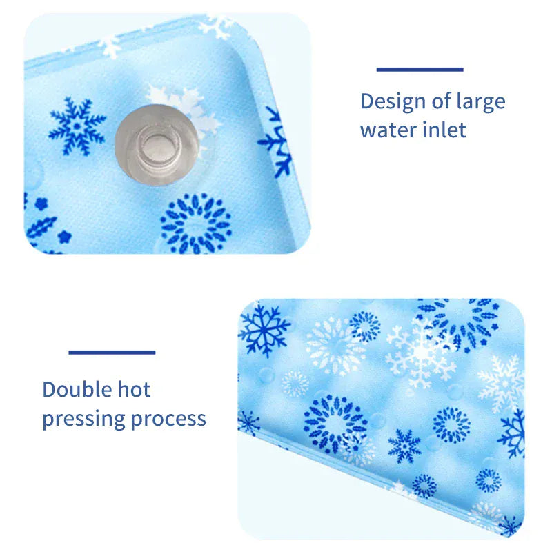 Summer Cooling Gel Mat for Dogs & Cats - Ice Cushion Pet Cooling Blanket