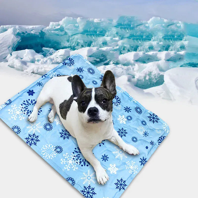 Summer Cooling Gel Mat for Dogs & Cats - Ice Cushion Pet Cooling Blanket