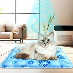 Summer Cooling Gel Mat for Dogs & Cats - Ice Cushion Pet Cooling Blanket
