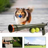 Tennis Ball Launcher for Dogs – Long Distance Throwing Toy for Outdoor Training & Exercise