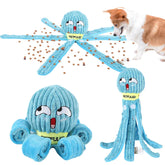 Valentine’s Day Dog Snuffle Toy | Plush Octopus Interactive Puzzle | Chew & Slow Feeding Game for Puppies & Dogs