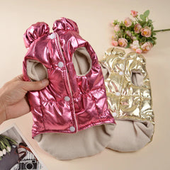 Waterproof Cat Coat with D-Ring - Windproof Winter Jacket for Dogs & Cats