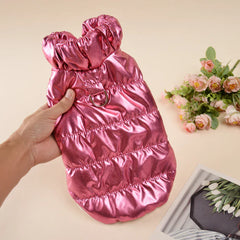 Waterproof Cat Coat with D-Ring - Windproof Winter Jacket for Dogs & Cats