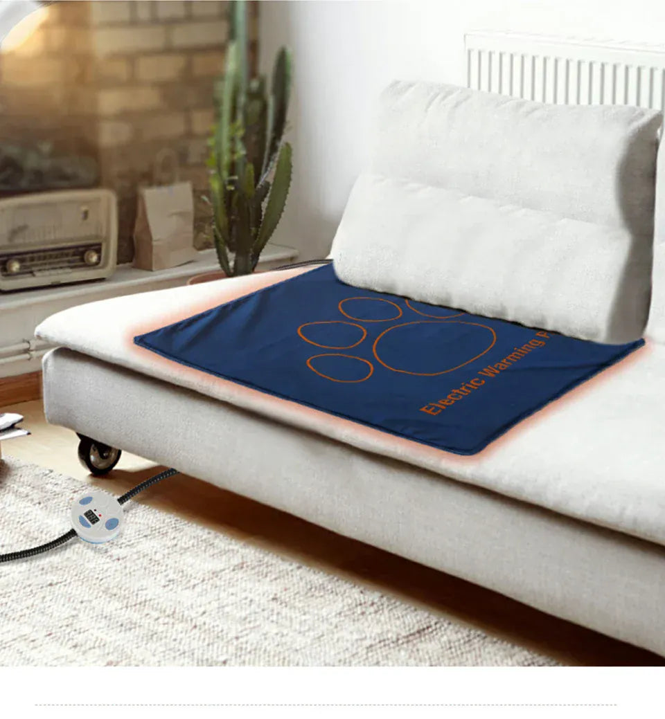 Waterproof Pet Heating Pad - Electric Winter Warmer Blanket 45×60cm