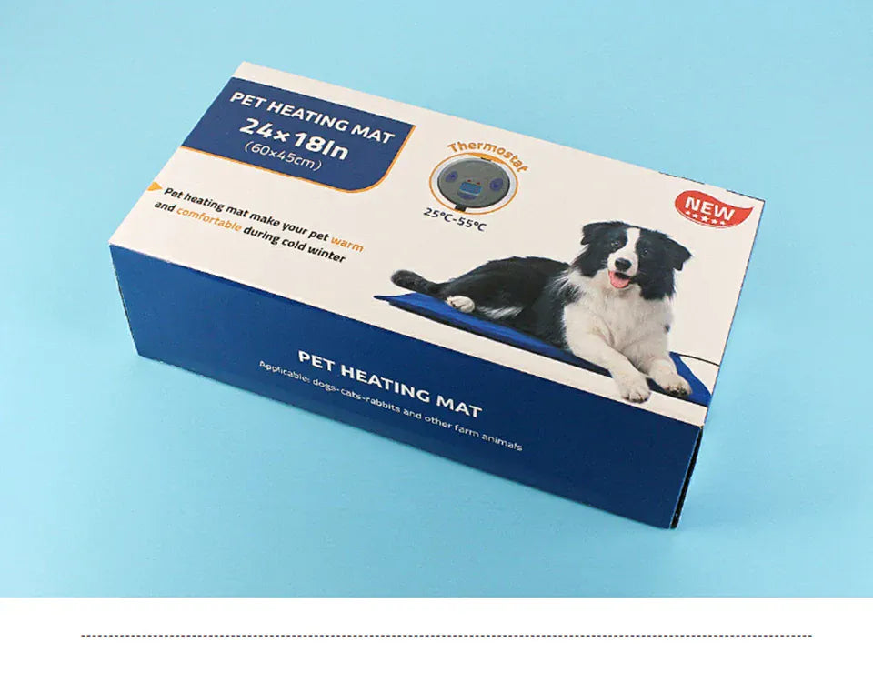 Waterproof Pet Heating Pad - Electric Winter Warmer Blanket 45×60cm