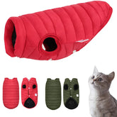 Winter Cat & Dog Warm Down Jacket – Soft Fleece Vest Coat for Small Pets, Kittens & Puppies