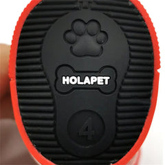 Winter Dog Boots 4-Pack - Waterproof Snow Shoes for Small Dogs & Cats