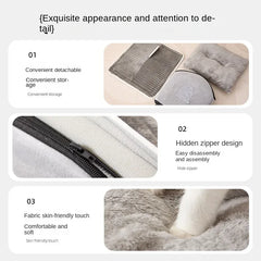 Winter Pet House - Foldable Cat Dog Cave Bed Portable Washable Puppy Shelter